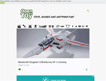 Tablet Screenshot of openthetoy.com